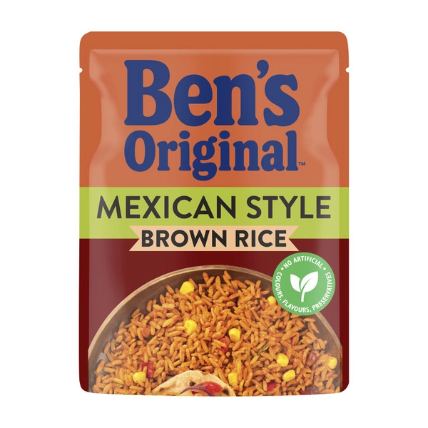 Ben's Original Mexican Style Brown Rice Pouch 250g