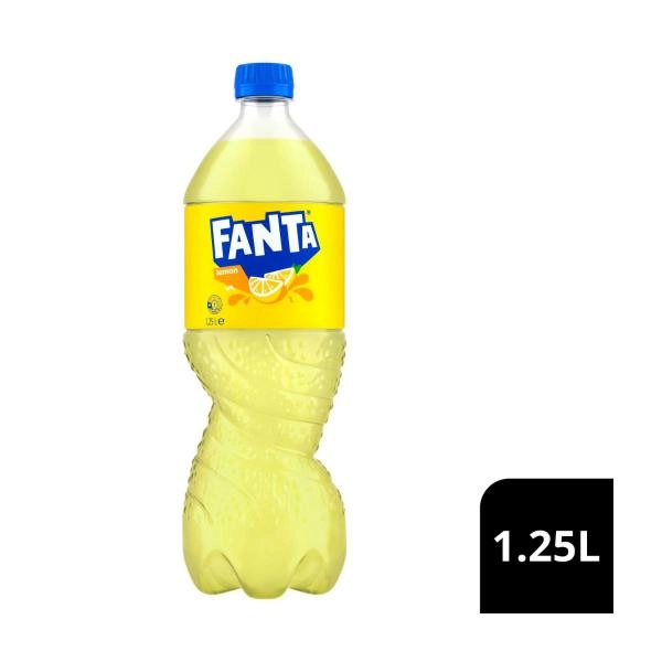 Fanta Flavours Lemon Pet 1.25L